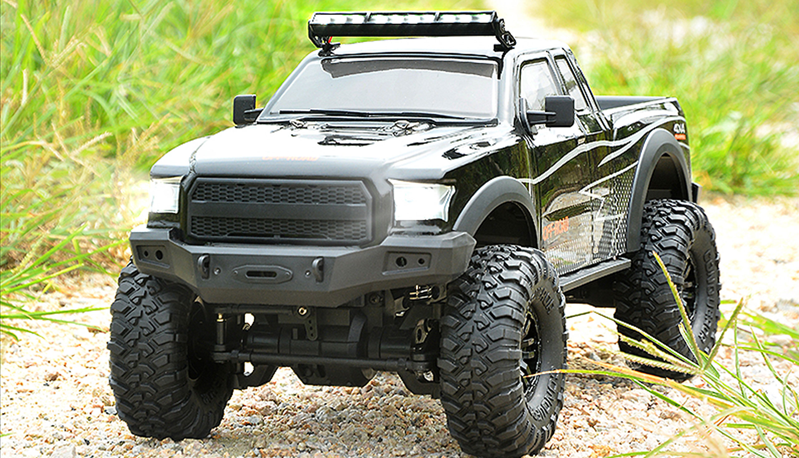 Dirt Climbing PickUp Crawler 4WD 110 RTR schwarz