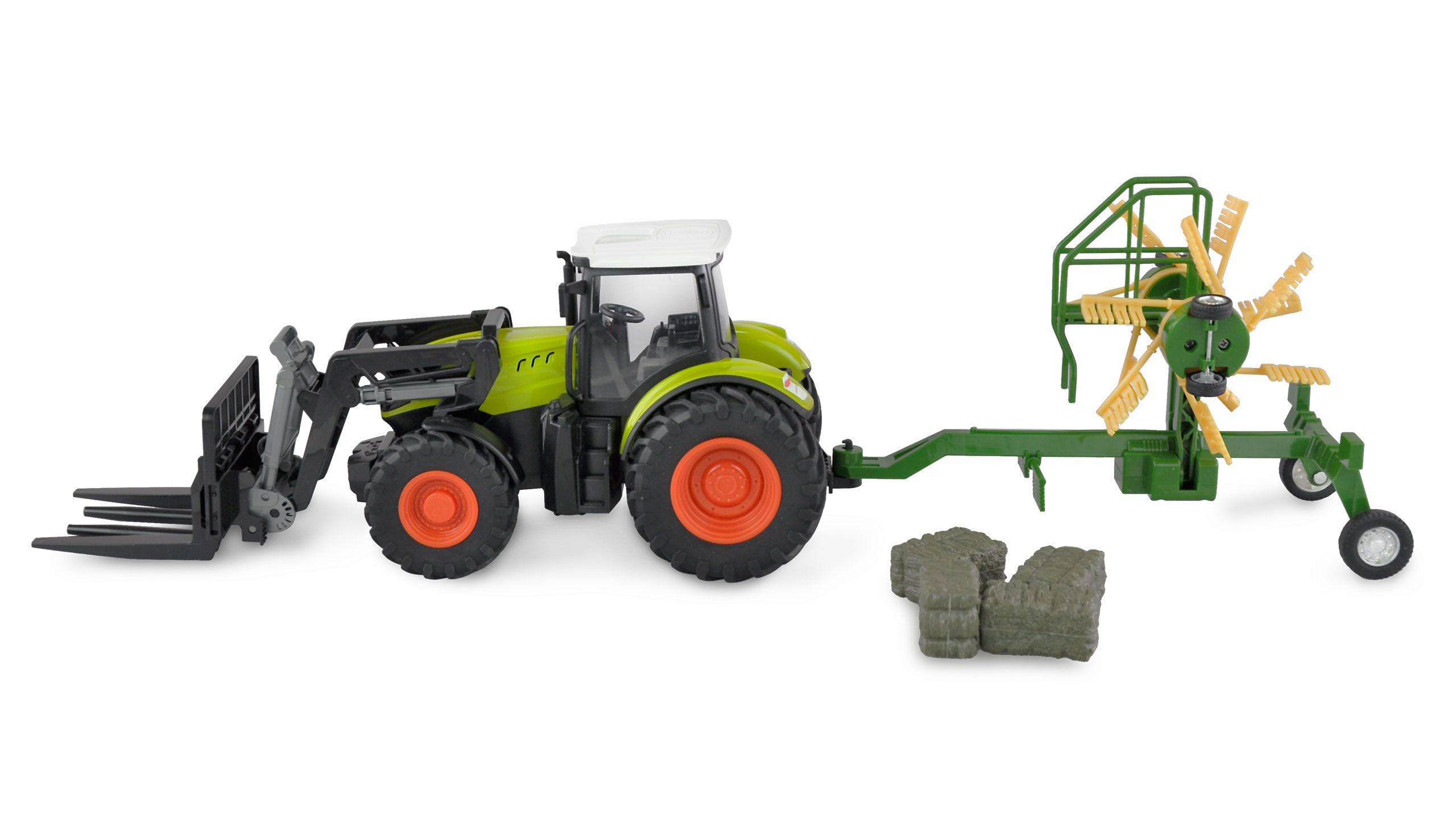 Amewi Trekker met cultivator, Groen 1:24, RTR - kopen bij