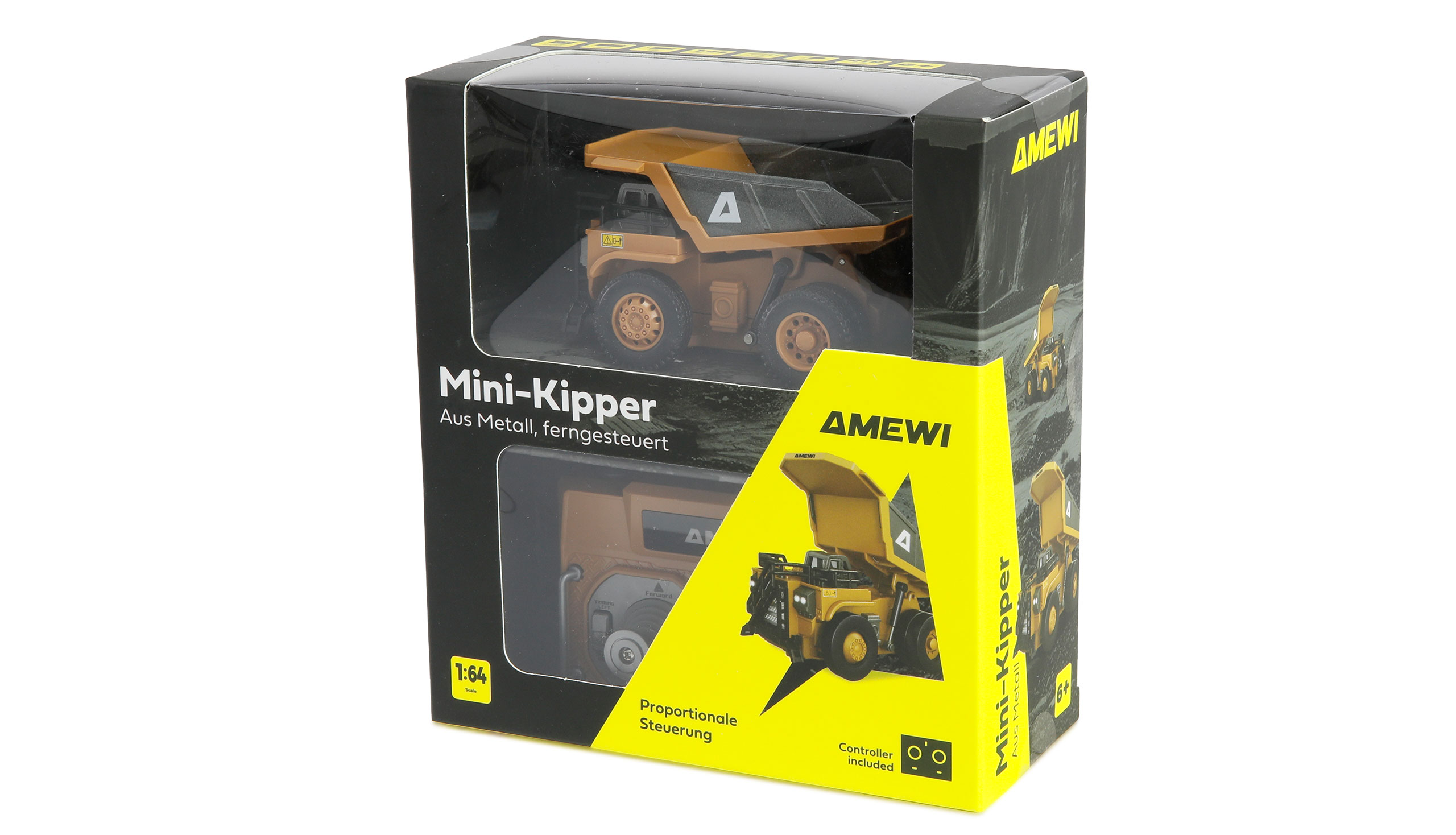 Mini-Kipper aus Metall proportional 8-Kanal 1:64 RTR - amewi.com