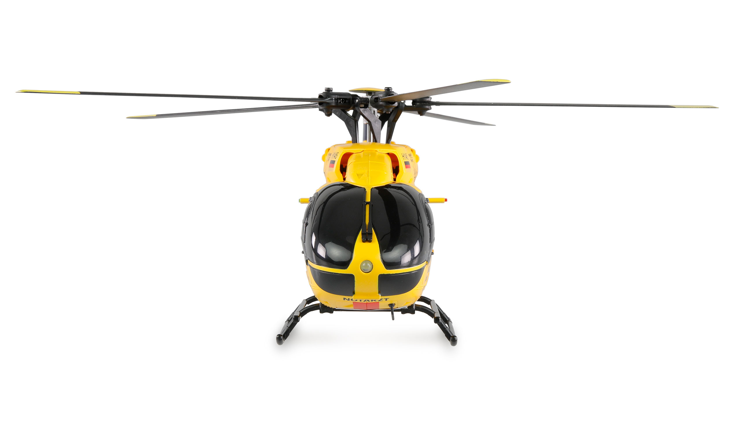 Hélicoptère Radiocommandé EC145 Brushless 6 Canaux - RTF (prêt à Voler), échelle, Longueur 232 Mm, Bleu/blanc - 4
